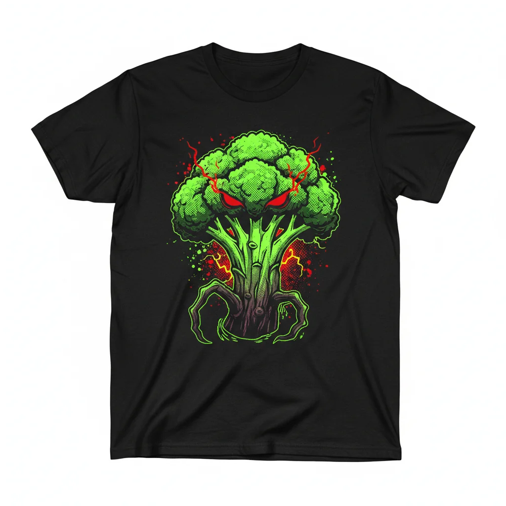 Evil Broccoli Tee | Streetwear Essential