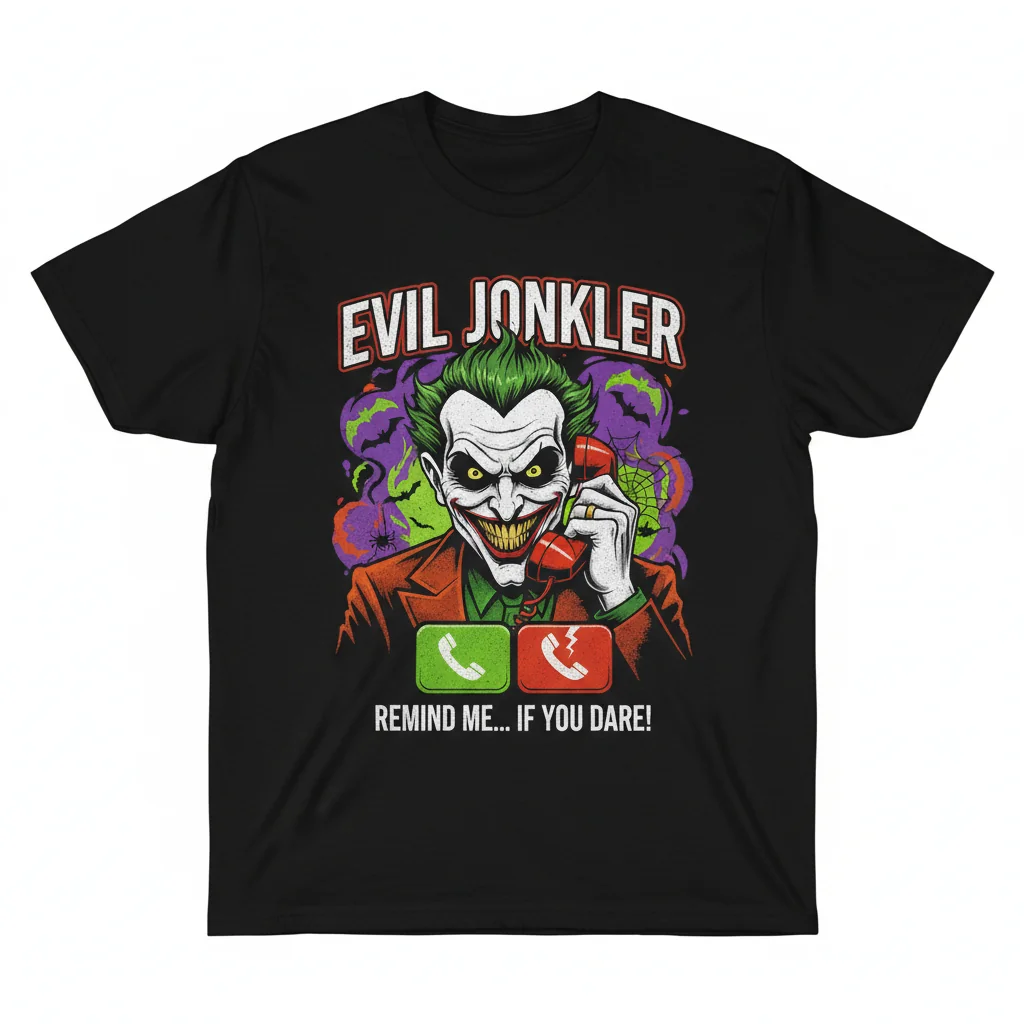 "Evil Jonkler Is Calling" Shirt | Durable & Vibrant Graphic Tee