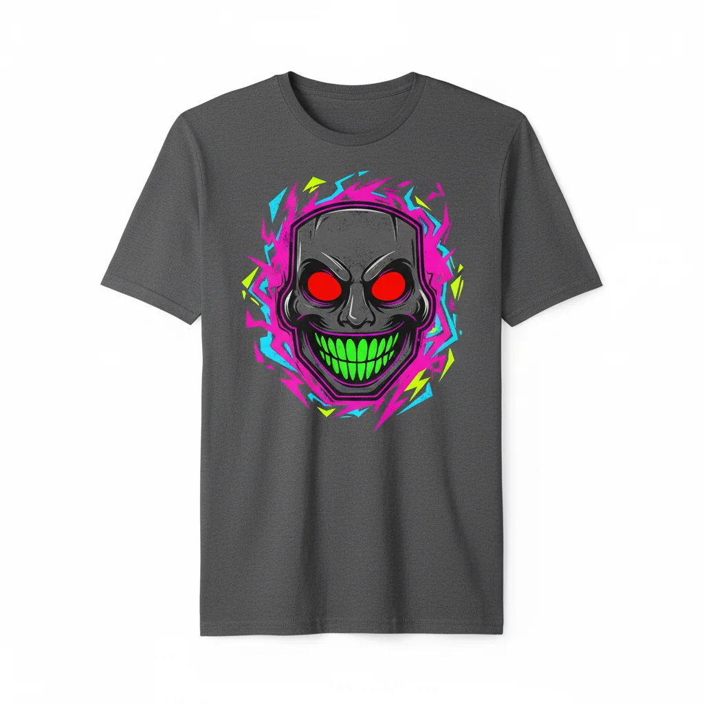 Embrace the Edge: Evil Wojak Artistic Comfort Tee