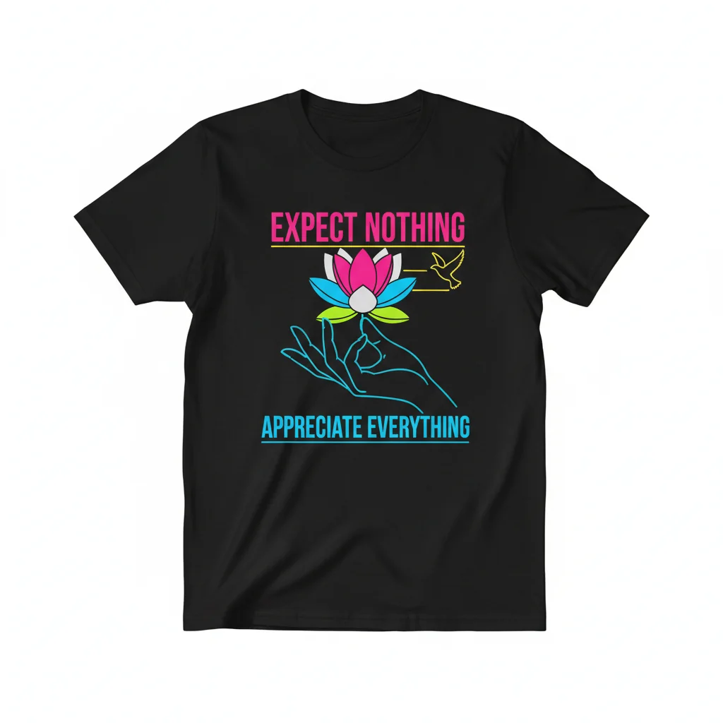 Expect Nothing Appreciate Everything II Essential T-Shirt