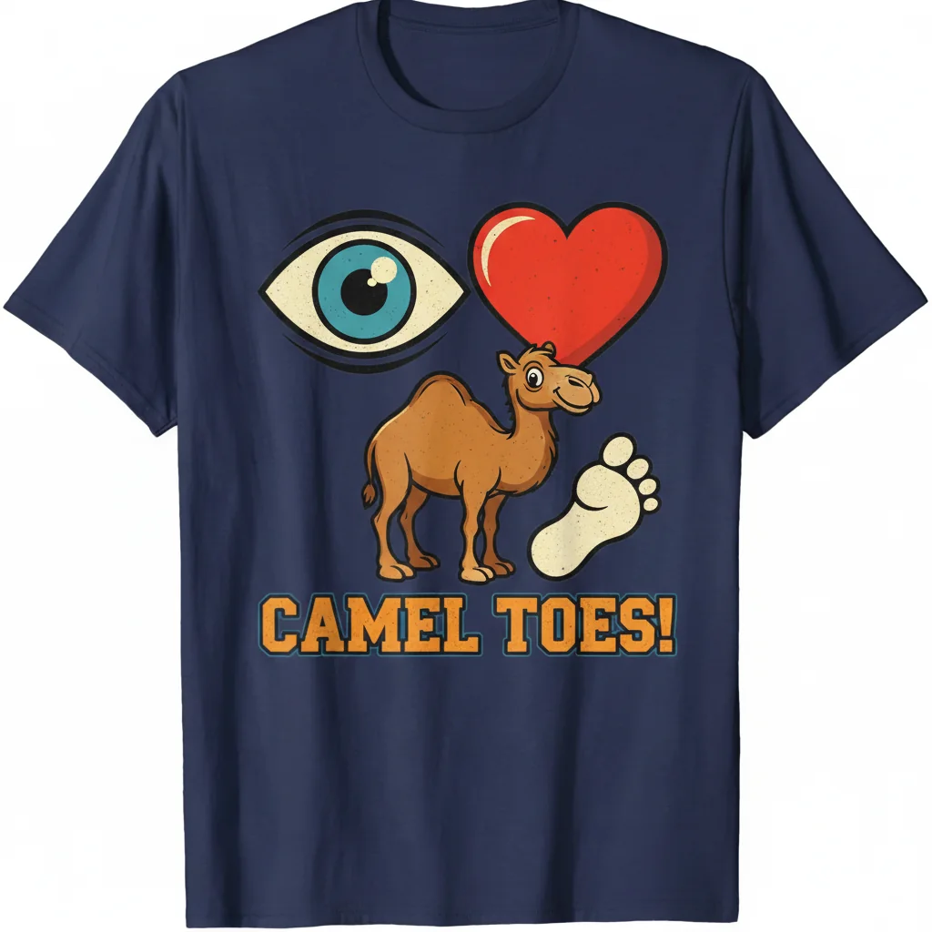 Eye Love Camel Toes! Premium Durable T-Shirt – Fade-Resistant & Perfect Fit