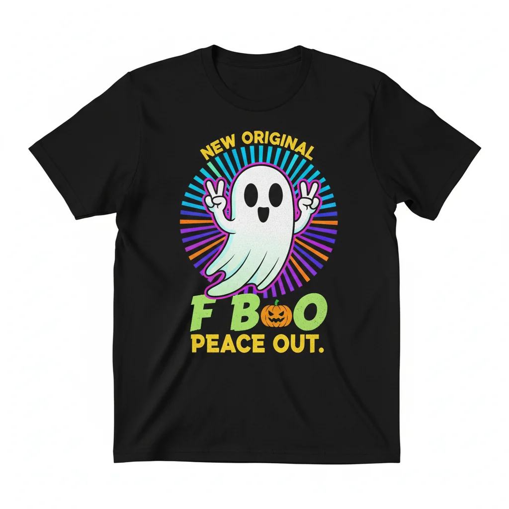 Boo-tifully Bold: The Spirit of Halloween Tee