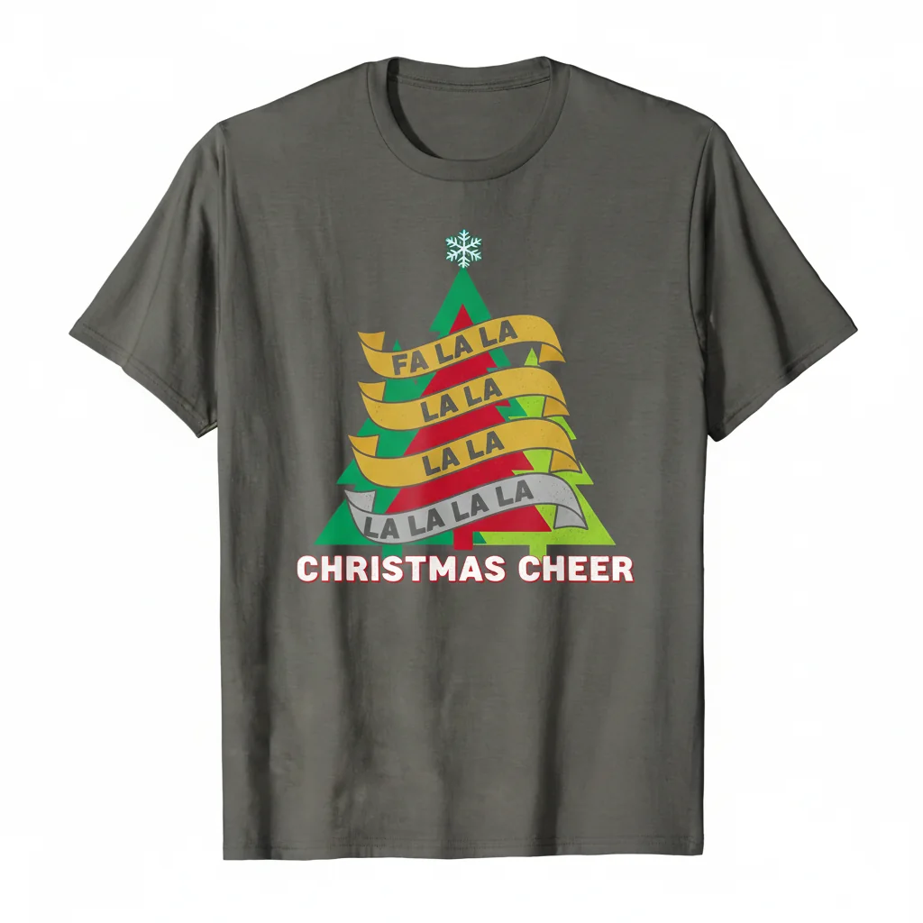 Fa La La La La Holiday Tee