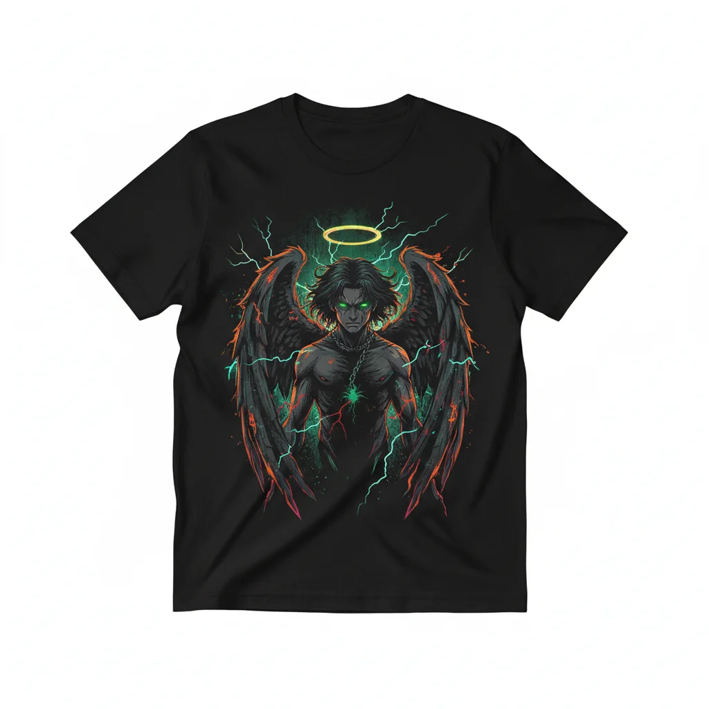 Eren Jaeger 'Fallen Angel' Luxe Tee