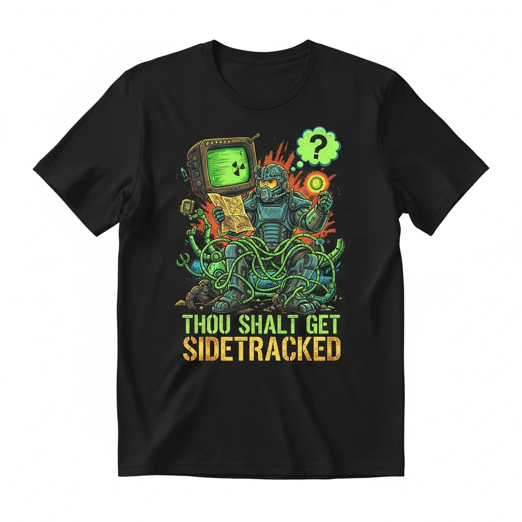 Fallout Thou Shalt Get Sidetracked T-Shirt