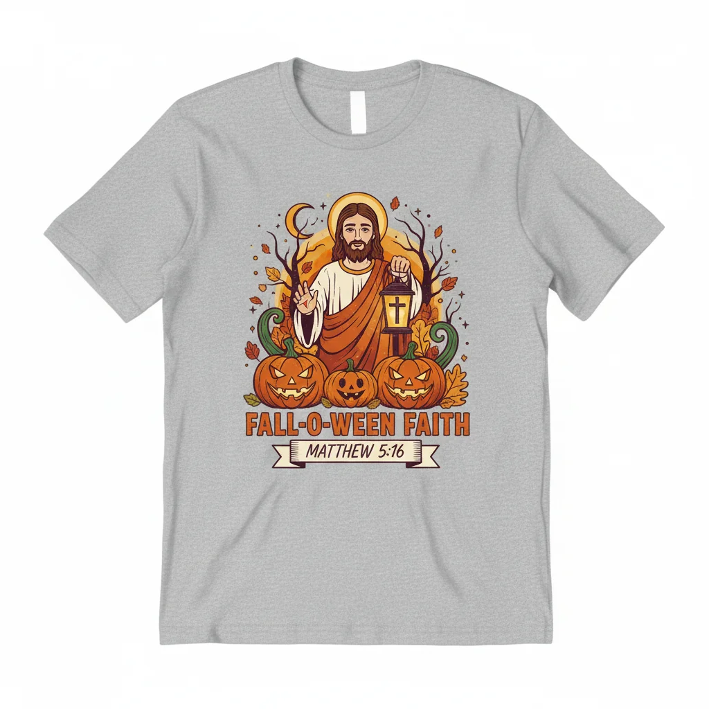 Falloween Jesus Christian Halloween Verse – Premium Essential T-Shirt: Lasting Comfort & Vibrant Design