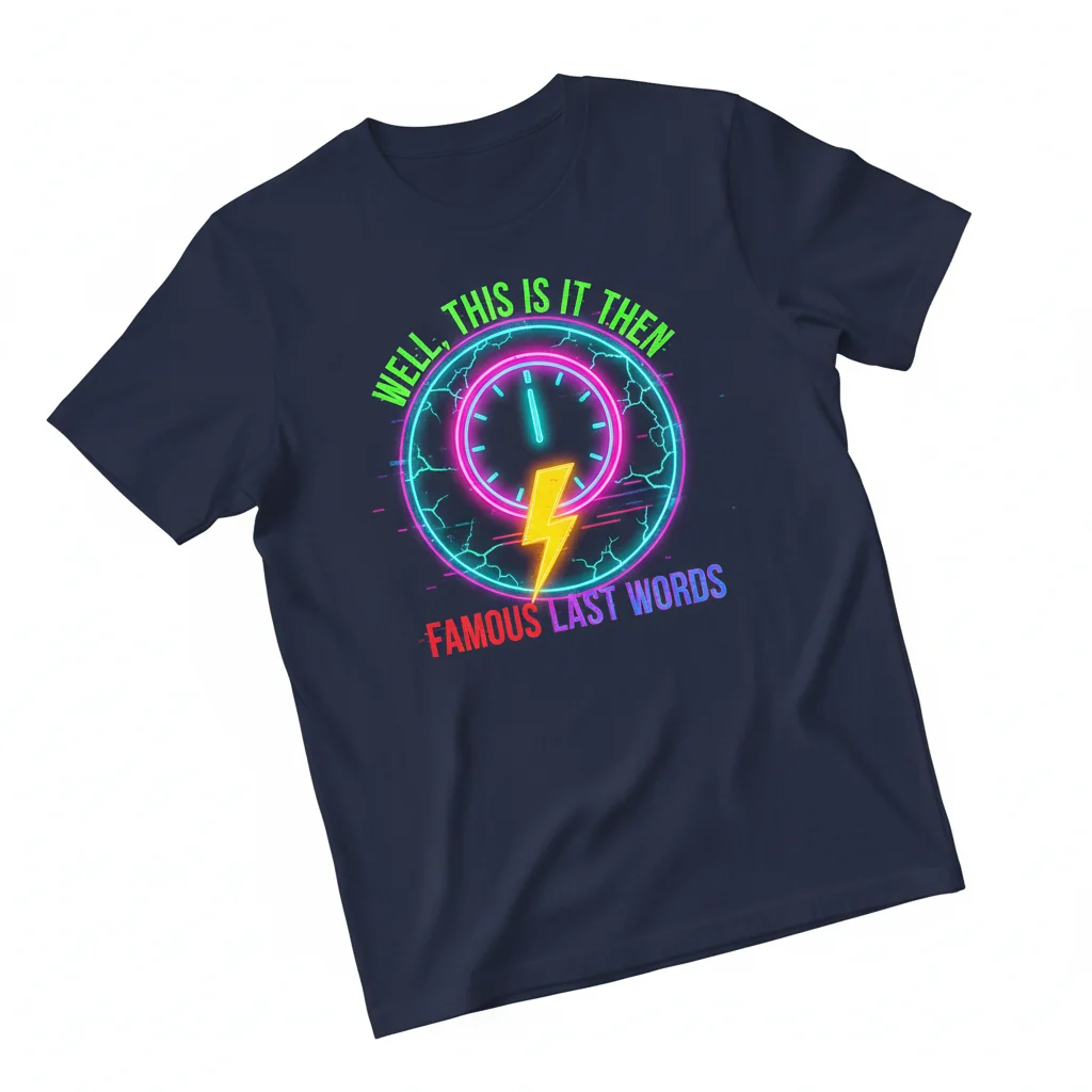 Famous Last Words Essential T-Shirt: Unmatched Comfort & Lasting Style