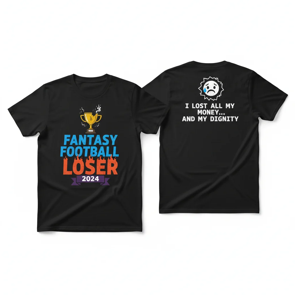 Fantasy Football Loser Shirt | Premium 2-Sided Punishment Tee