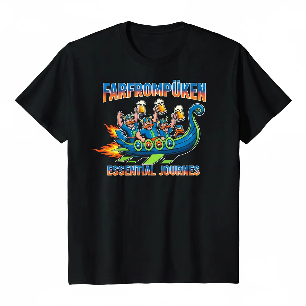 Farfrompukin' Essential T-Shirt – Premium Ring-Spun Cotton Tee for Everyday Comfort & Style