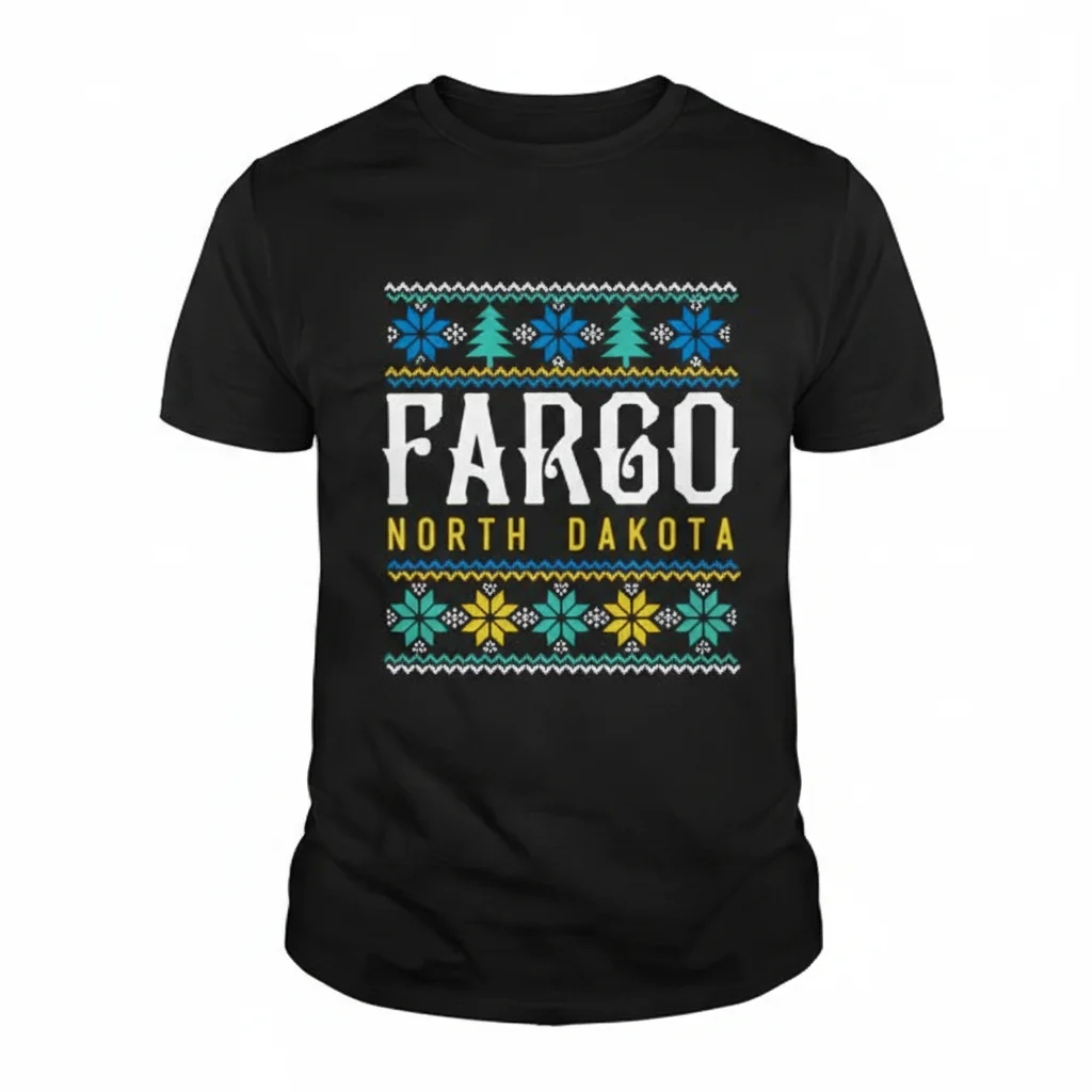 Fargo Knitted Sweater Design: An Essential T-Shirt for Cozy Adventures