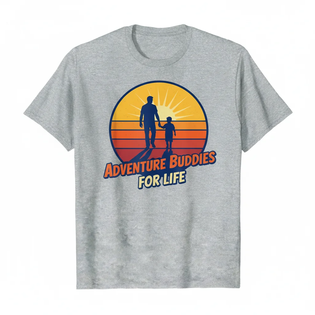 Father and Son Best Friends for Life Shirt | Matching Dad & Son T-Shirt Gift