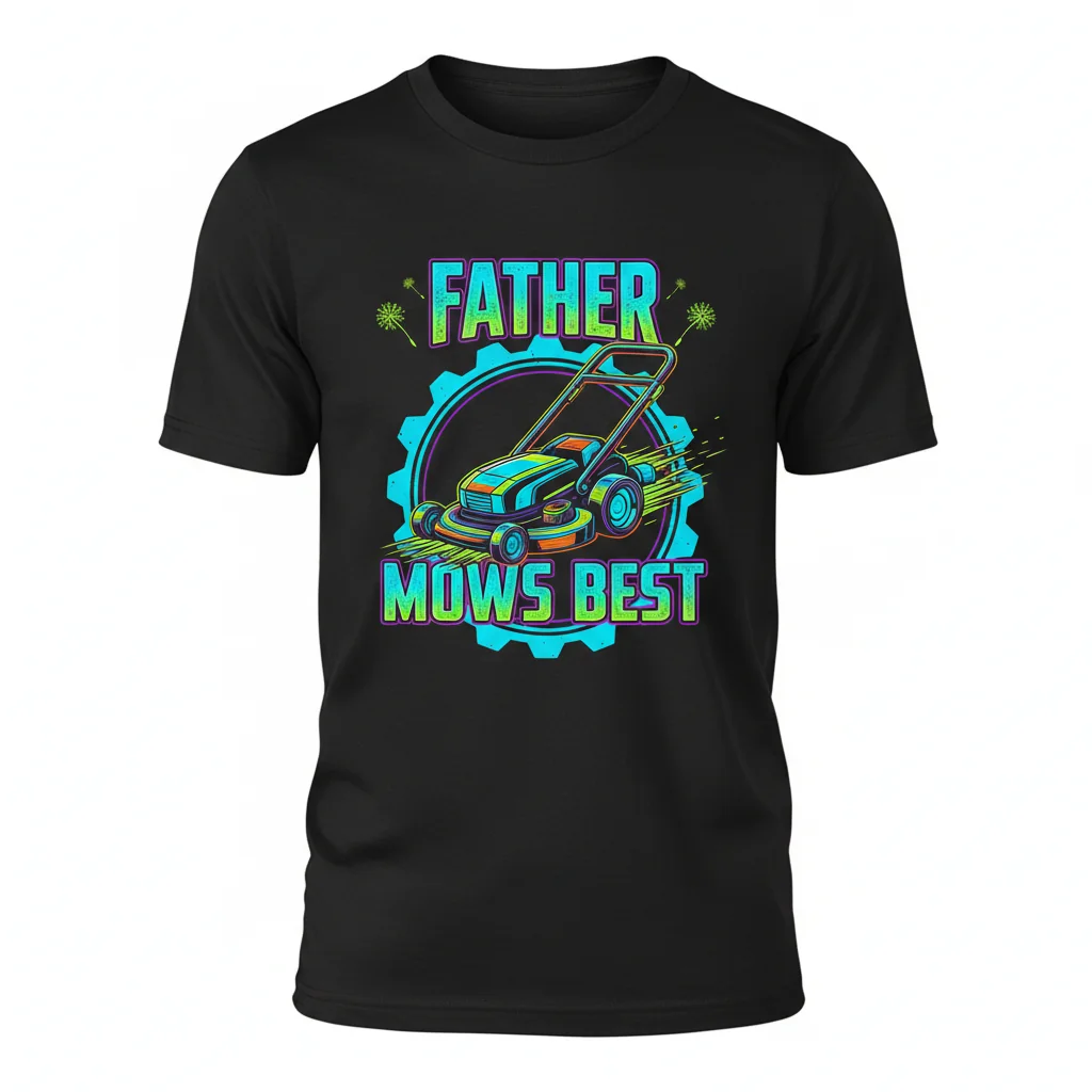 Father Mows Best: A Father's Day Tribute Essential T-Shirt