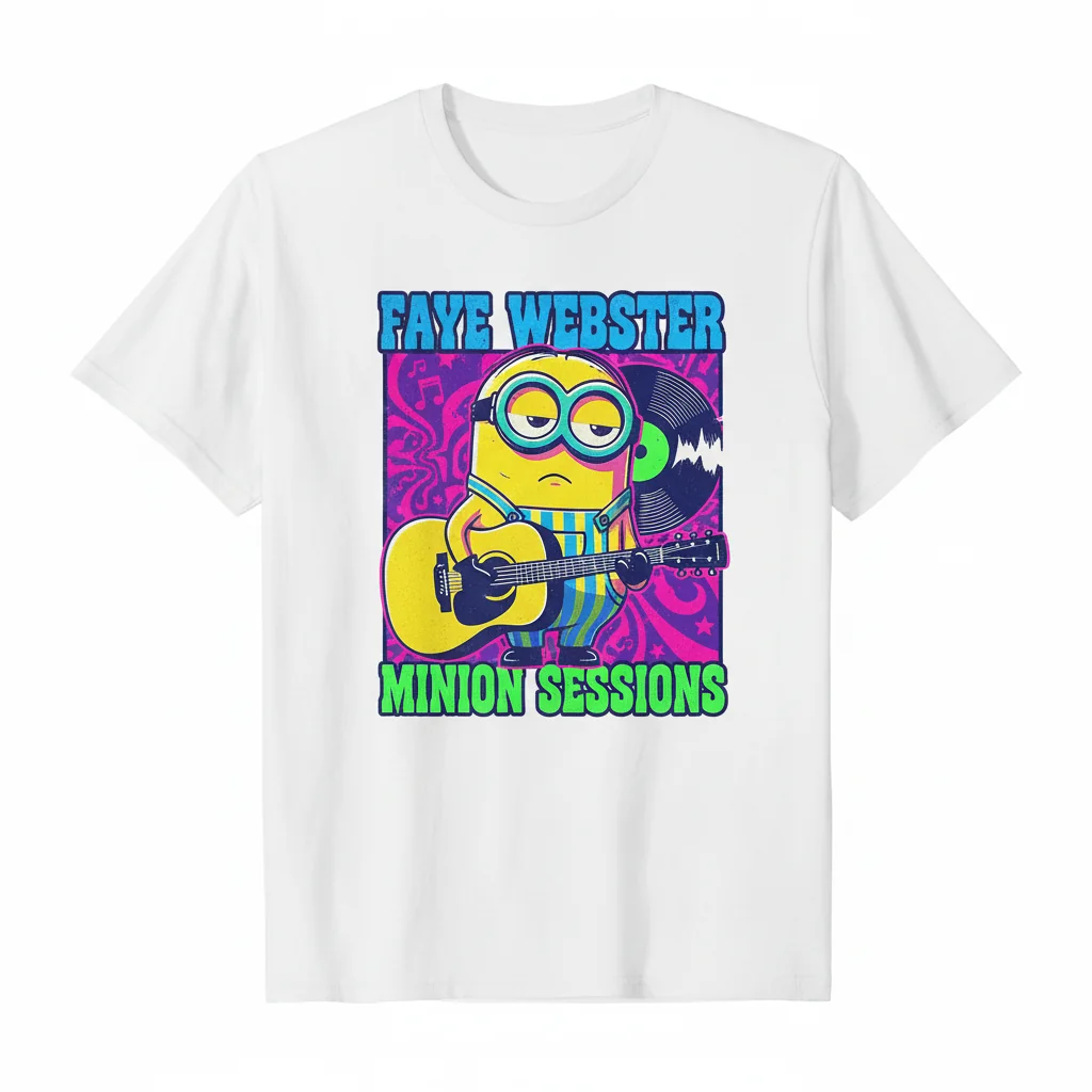 Embrace Your Inner Minion: The Faye Webster Fan Art Tee