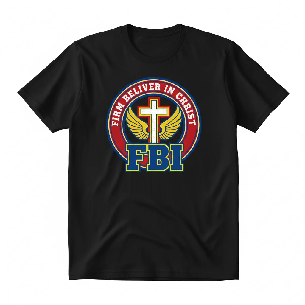 FBI - Firm Believer In Christ | Essential Faith Tee