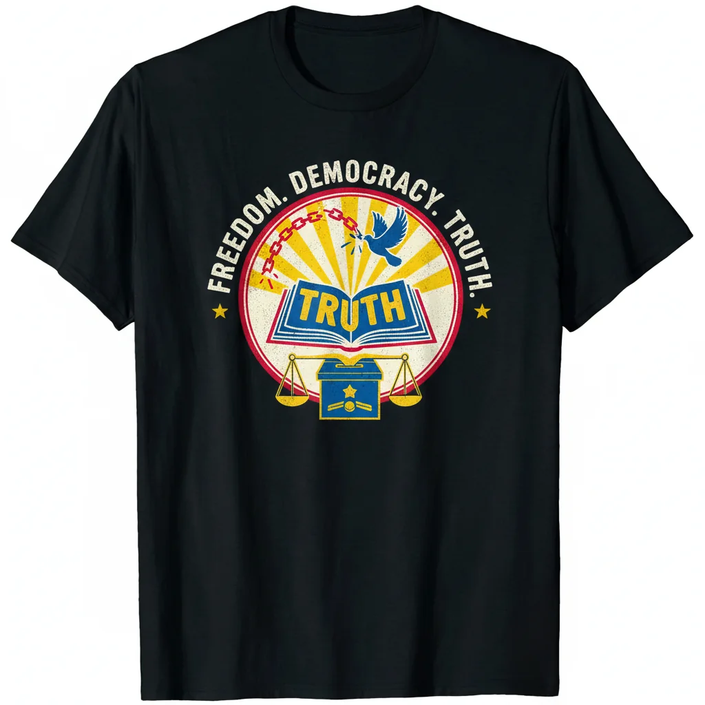 FDT - Freedom, Democracy, Truth Tee