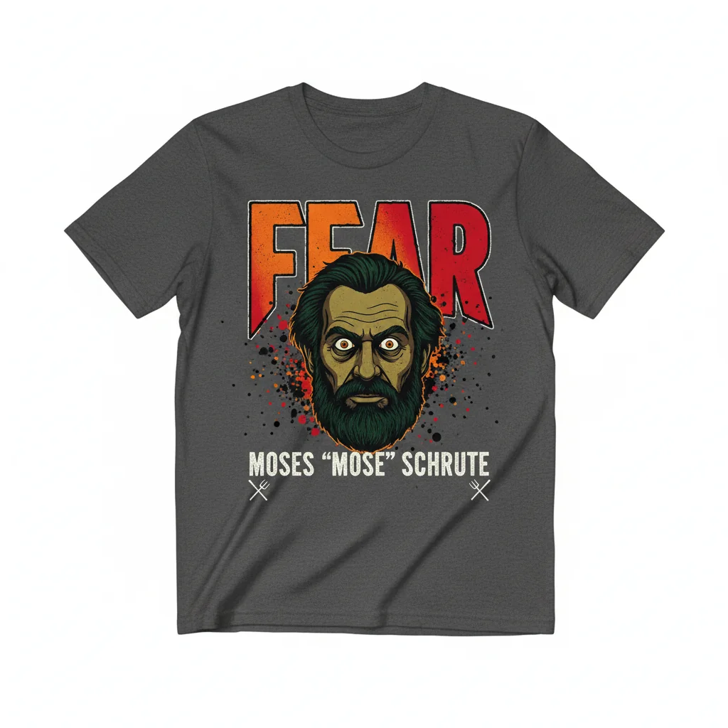 The Mose Schrute "FEAR" Essential T-Shirt: Unmatched Comfort & Lasting Style