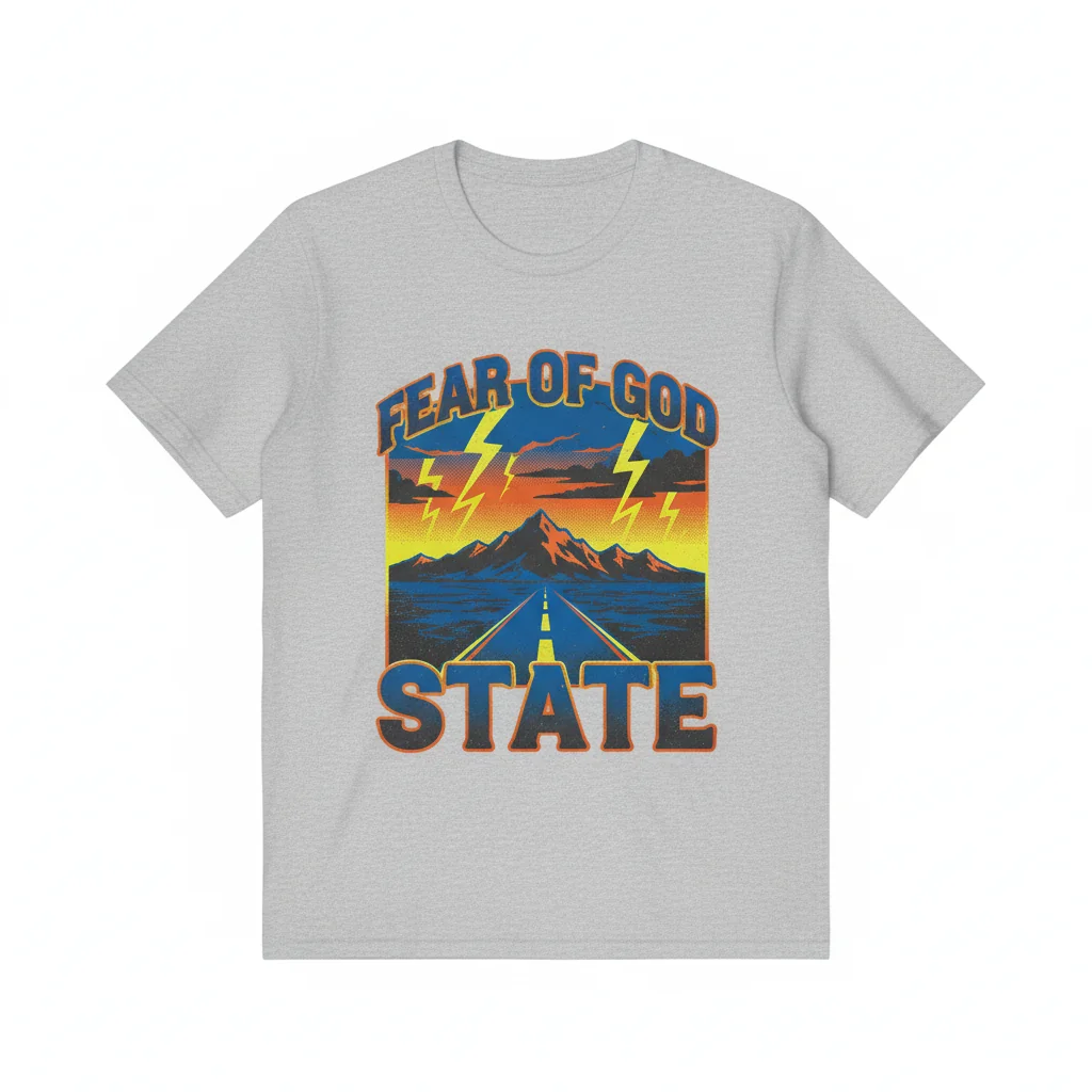 Fear of God State Shirt: A Canvas of Modern Spirit