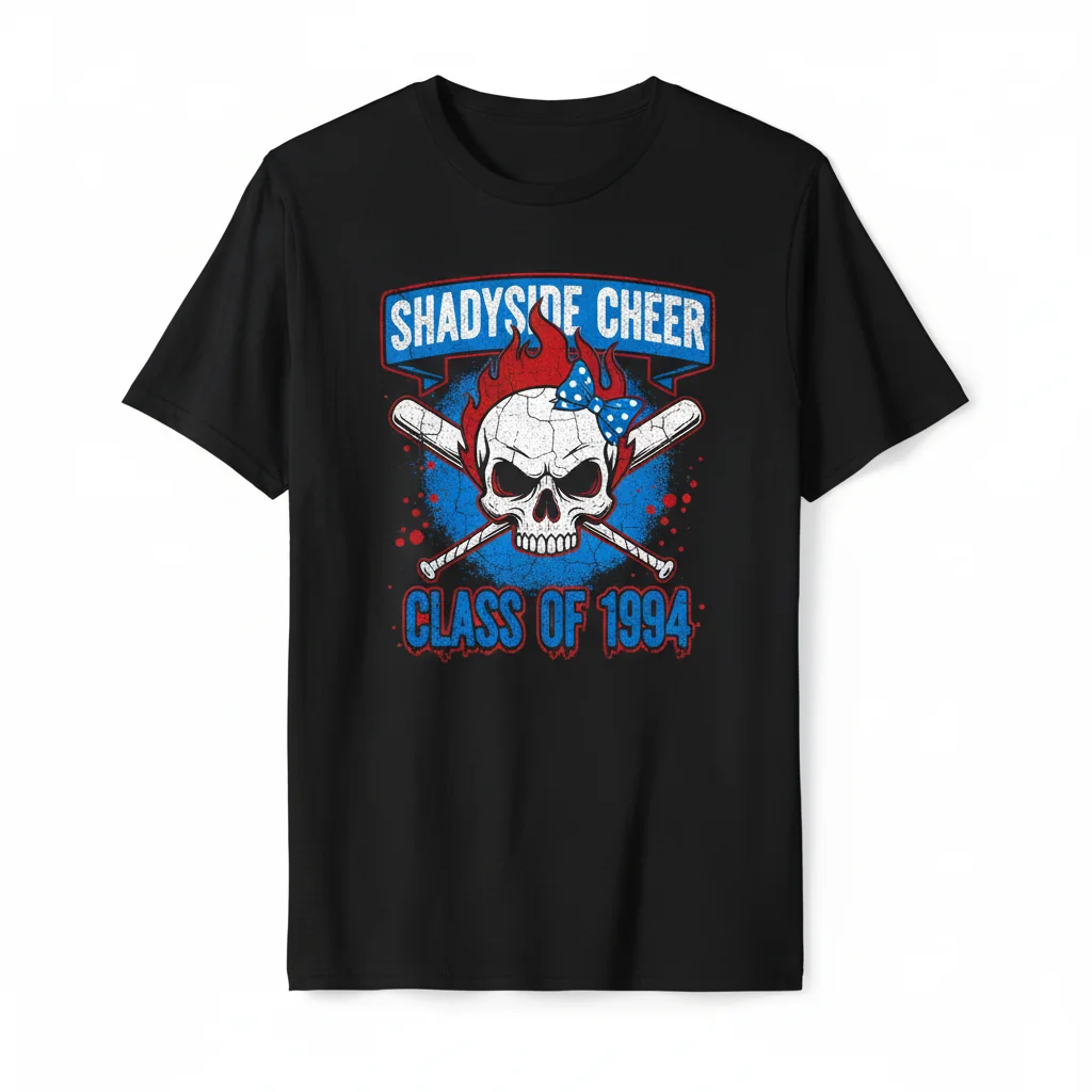 Fear Street 1994 Shadyside Cheerleader T-Shirt - Essential Cotton Top