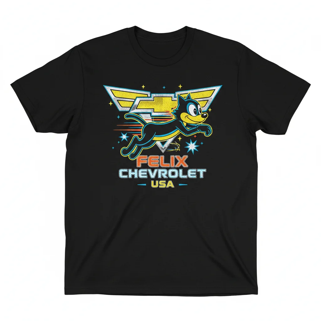 Felix Chevrolet USA Essential T-Shirt – Classic Car Logo Tee
