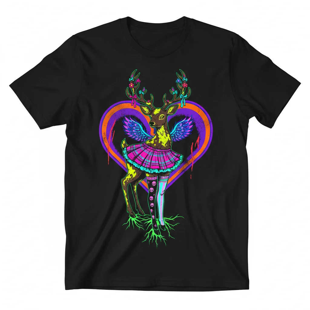 Femboy Deer: Essential Street Tee