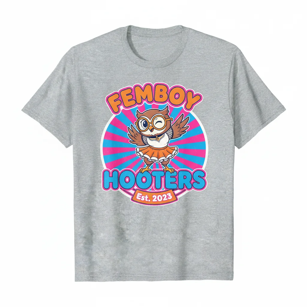 Femboy Hooters Graphic Tee | Modern Streetwear Essential
