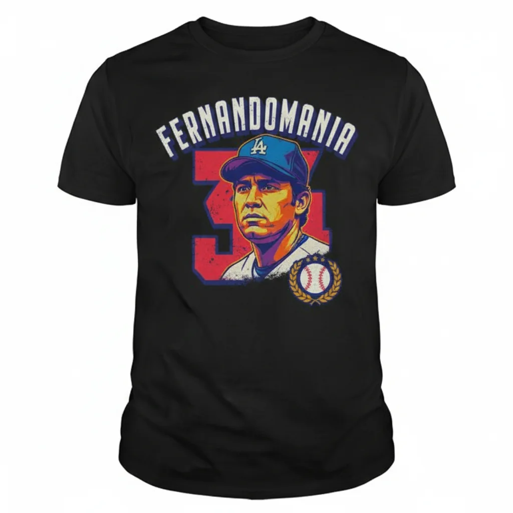 Fernando Valenzuela 'Fernandomania' Street Tee