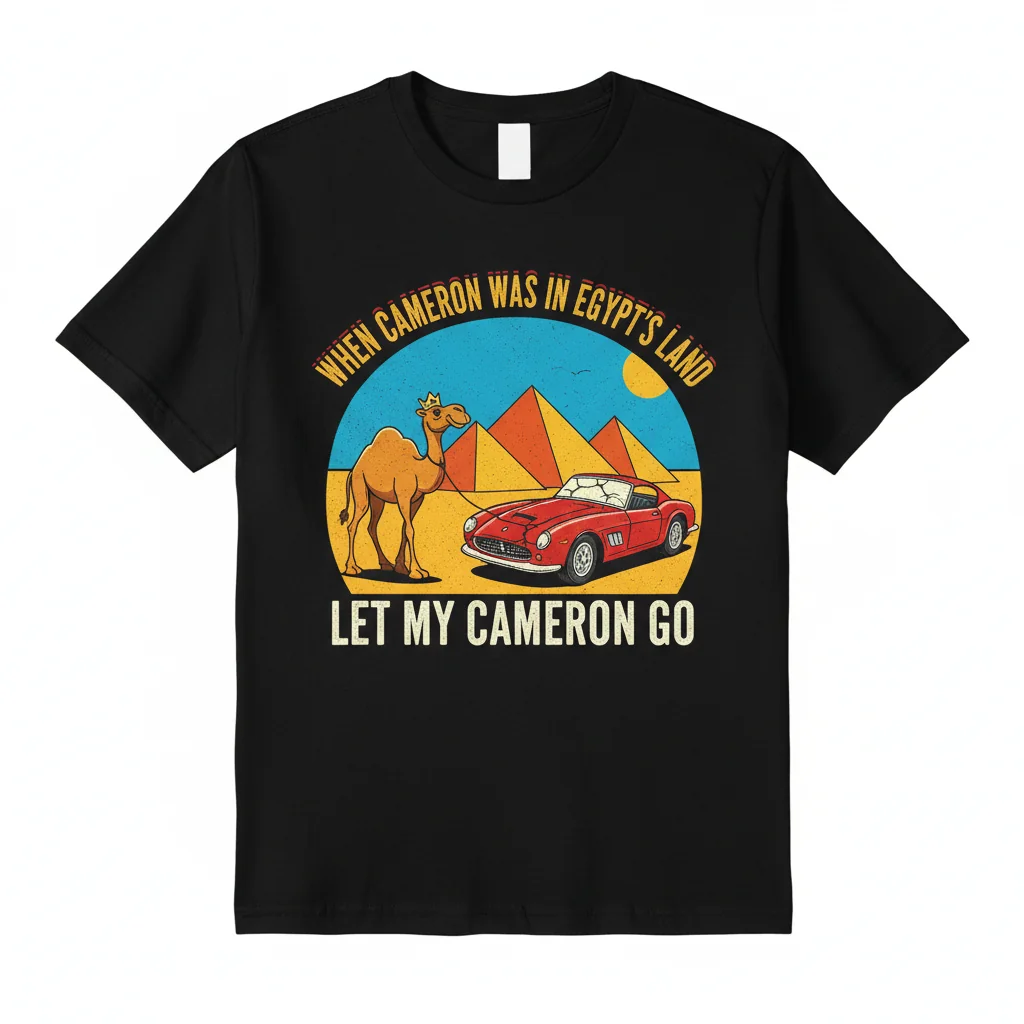 Ferris Bueller's Day Off: 'Let My Cameron Go' – A Tribute to Classic Cinema Essential T-Shirt