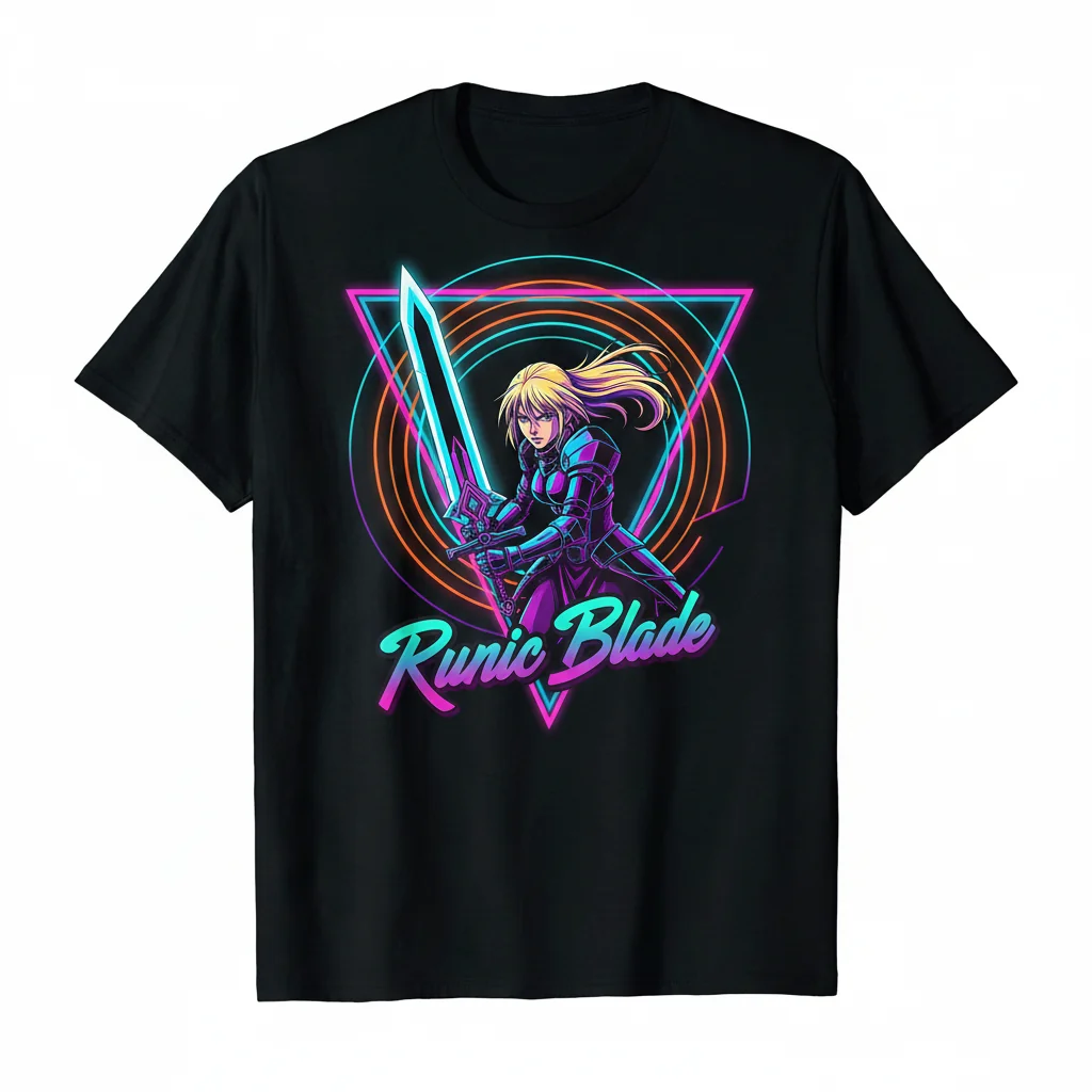 FF6 Celes Runic Blade Essential T-Shirt - Final Fantasy VI Apparel