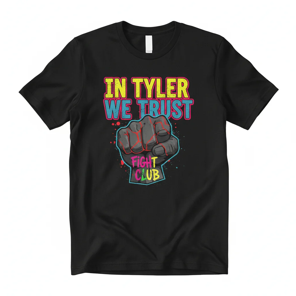 In Tyler We Trust - A Fight Club Inspired Art Tee