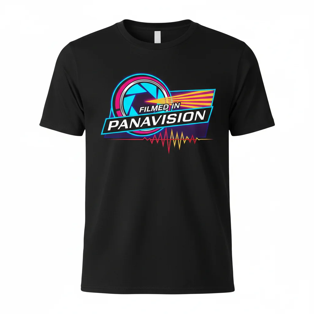 Filmed In Panavision Logo Essential T-Shirt – Classic Movie Enthusiast Tee