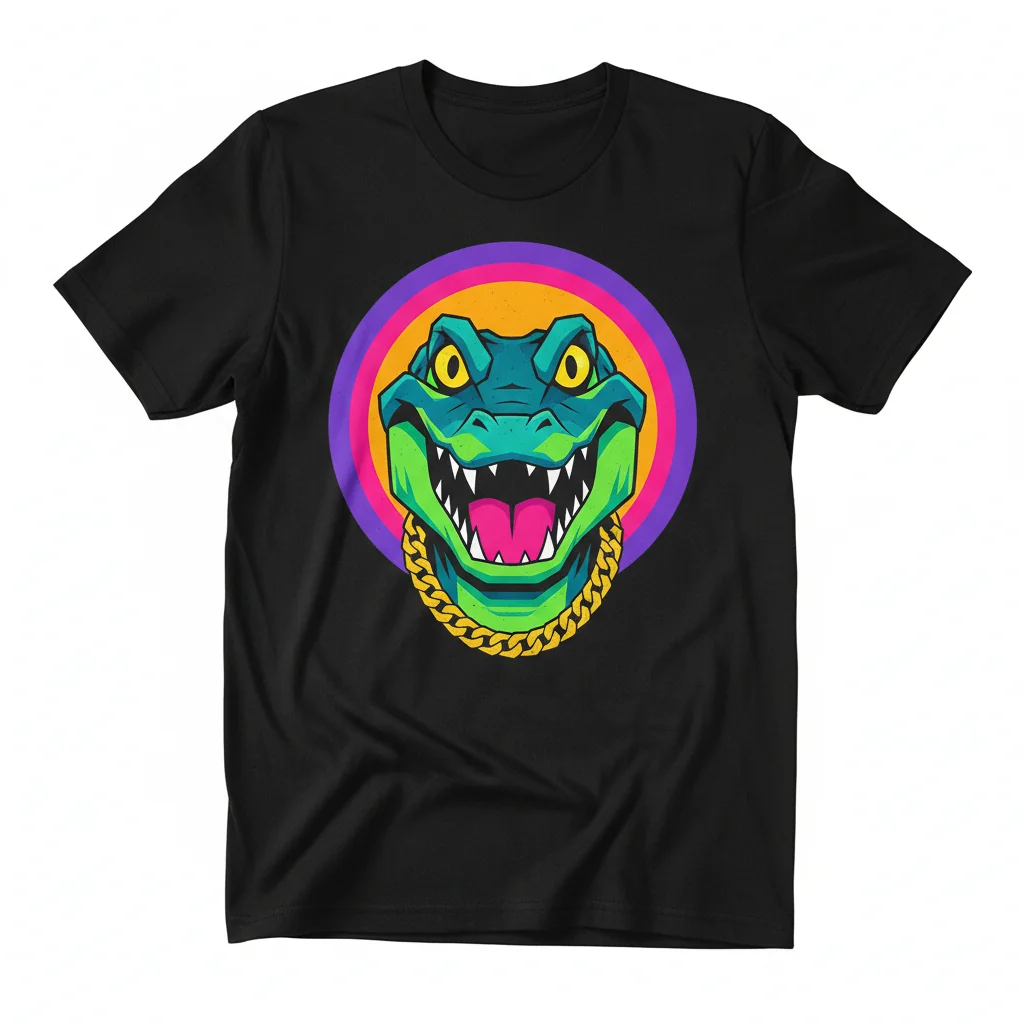 First Gator PFP Essential T-Shirt - Unique Digital Art Tee