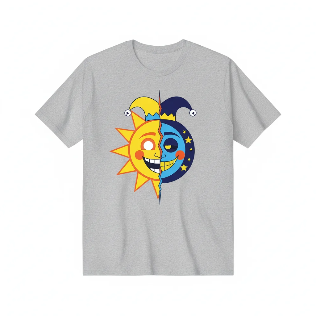 FNAF Sun & Moon Duo Premium Graphic Tee – Vibrant & Durable