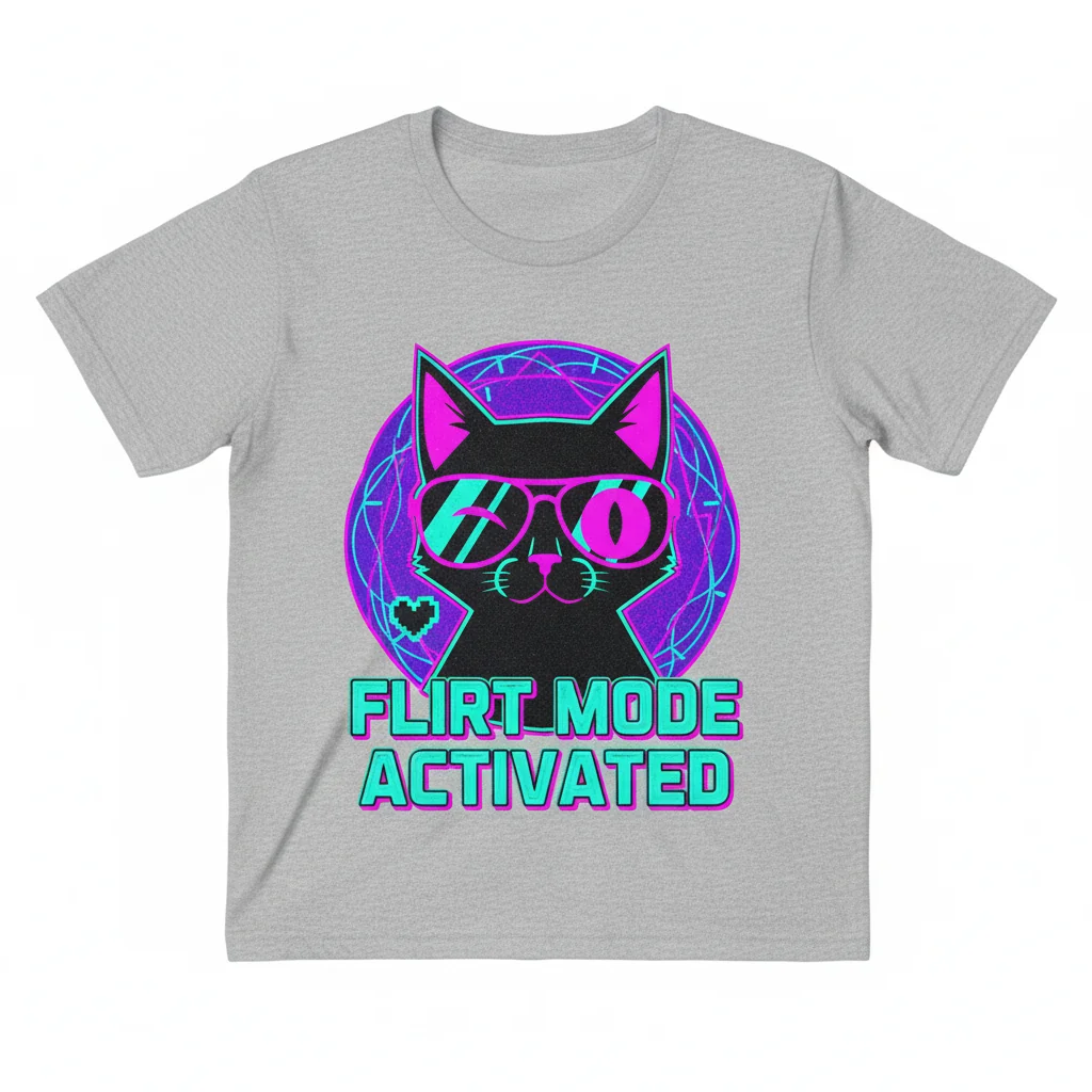 Flirty Winking Cat Meme Essential Tee – Streetwise Charm