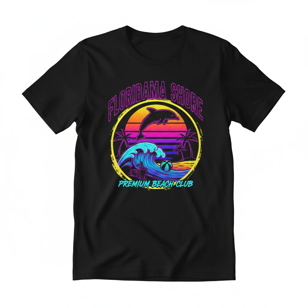 Camiseta Premium "Floribama Shore" – Diseñada para Durar
