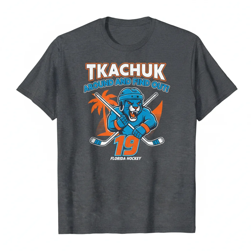 Matthew Tkachuk 'Find Out' Tee | Florida Hockey Streetwear
