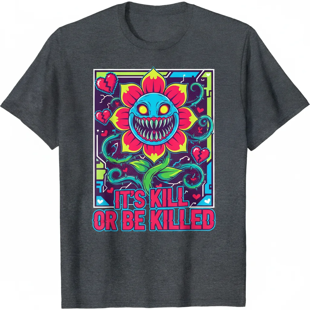 Undertale: Kill or Be Killed - Flowey's Wisdom Tee