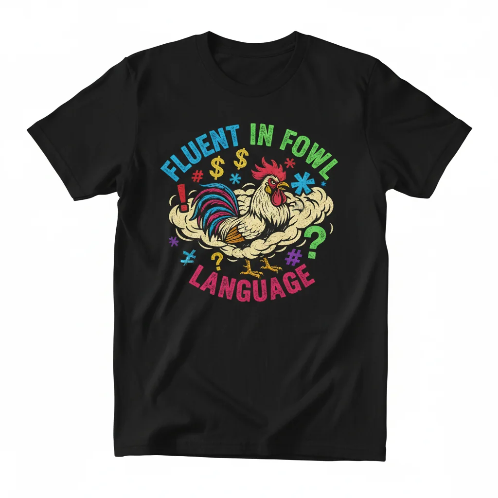 Fluent in Fowl Language: Street Cred Tee