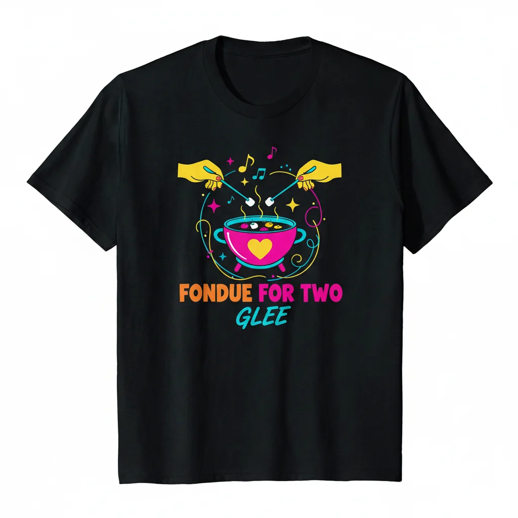 Glee Essential T-Shirt: "Fondue for Two" – A Celebration of Connection