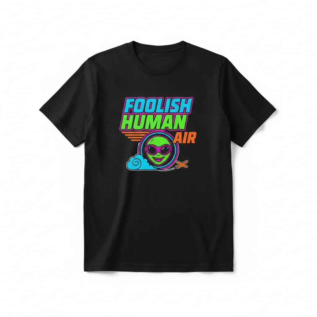 Foolish Human Air Active T-Shirt – Premium Unisex Comfort