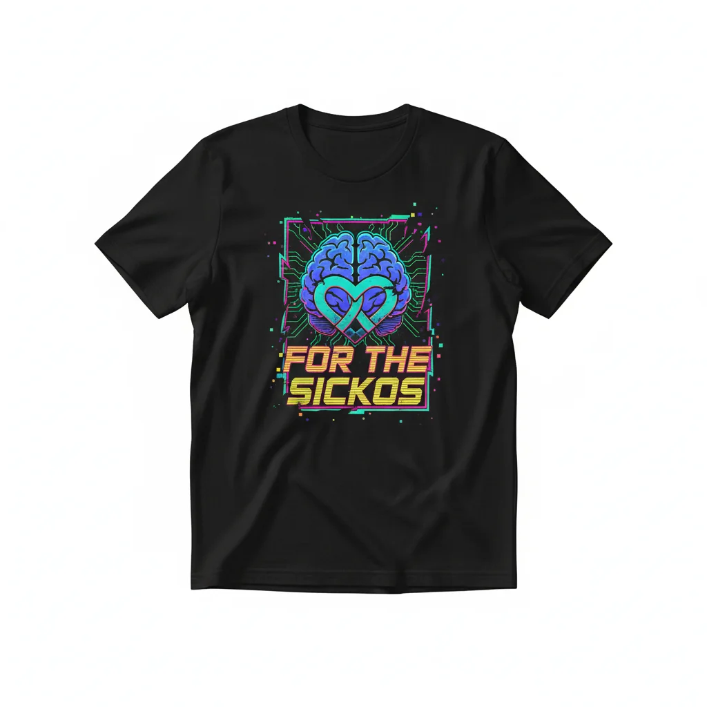 Divertido 'For the Sickos' Camiseta de Algodón Suave Premium - Ajuste Unisex