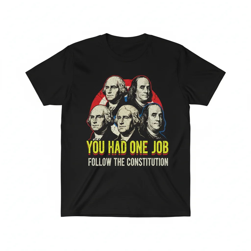 Founding Fathers: "You Had One Job" – The Constitution's Legacy Tee