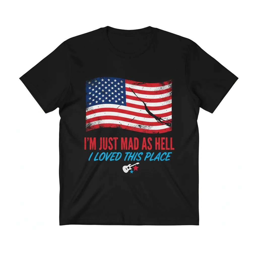 Swiftie "I'm Just Mad As Hell" Fourth of July T-Shirt - Taylor Fan Gift
