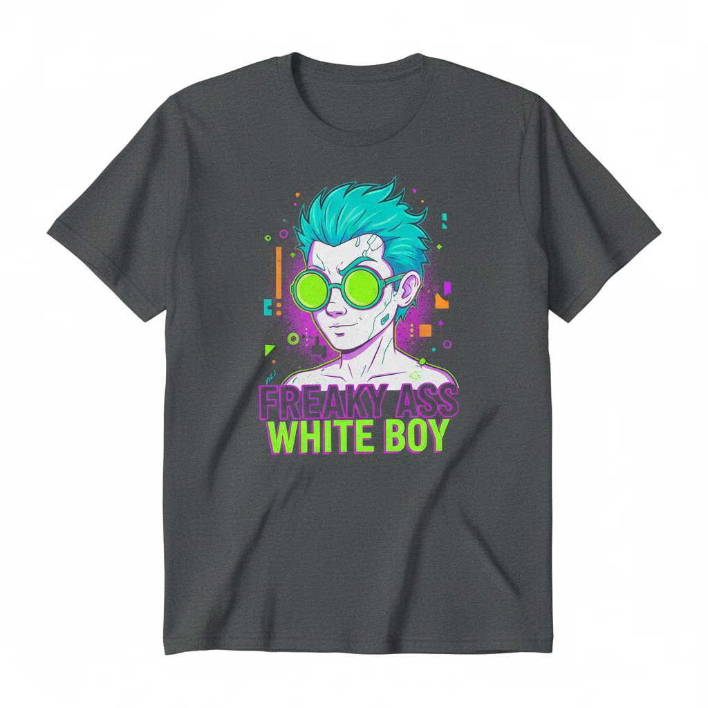 Freaky Ass White Boy Essential T-Shirt: Lasting Comfort, Vibrant Style