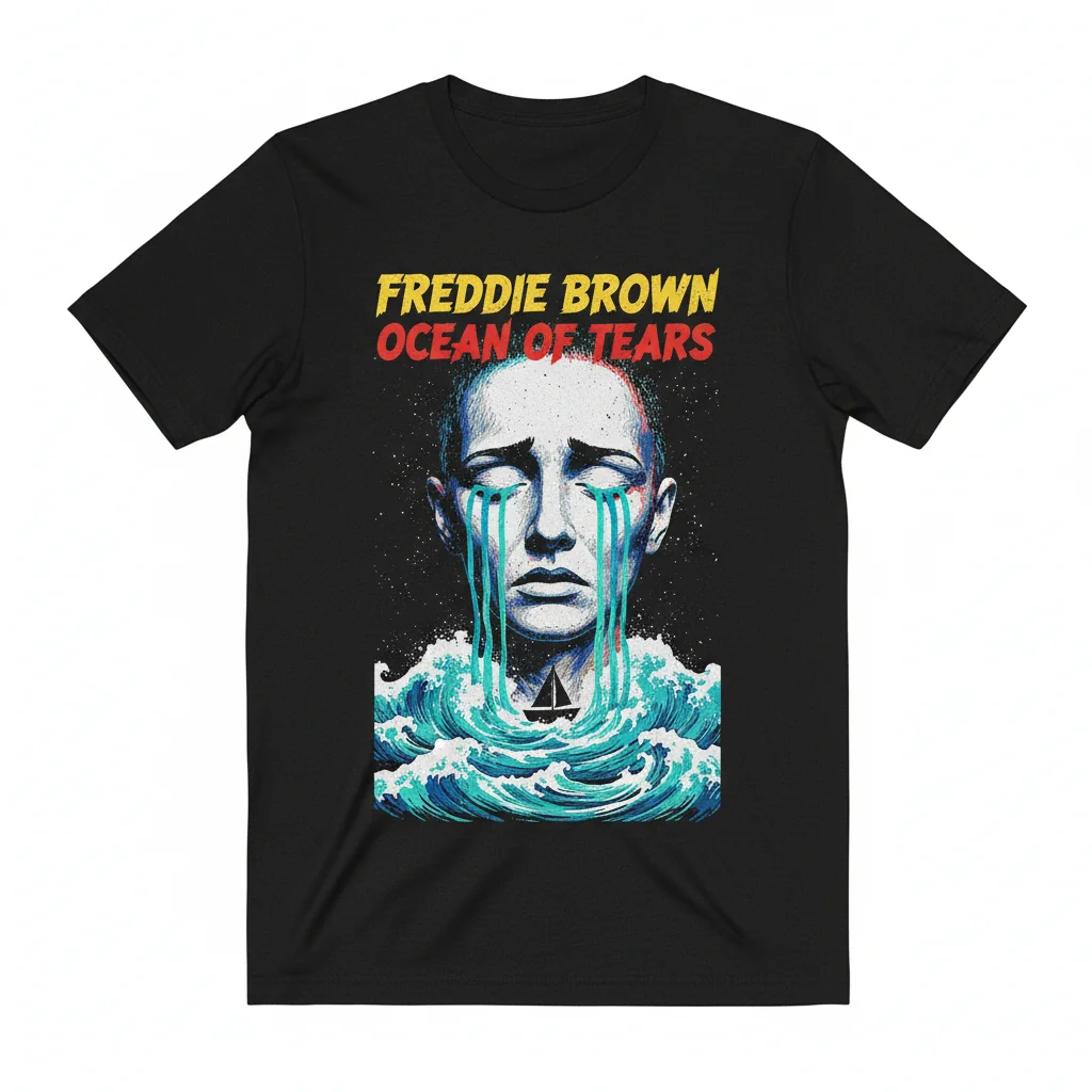 Freddie Brown: Ocean of Tears - The Essential T-Shirt