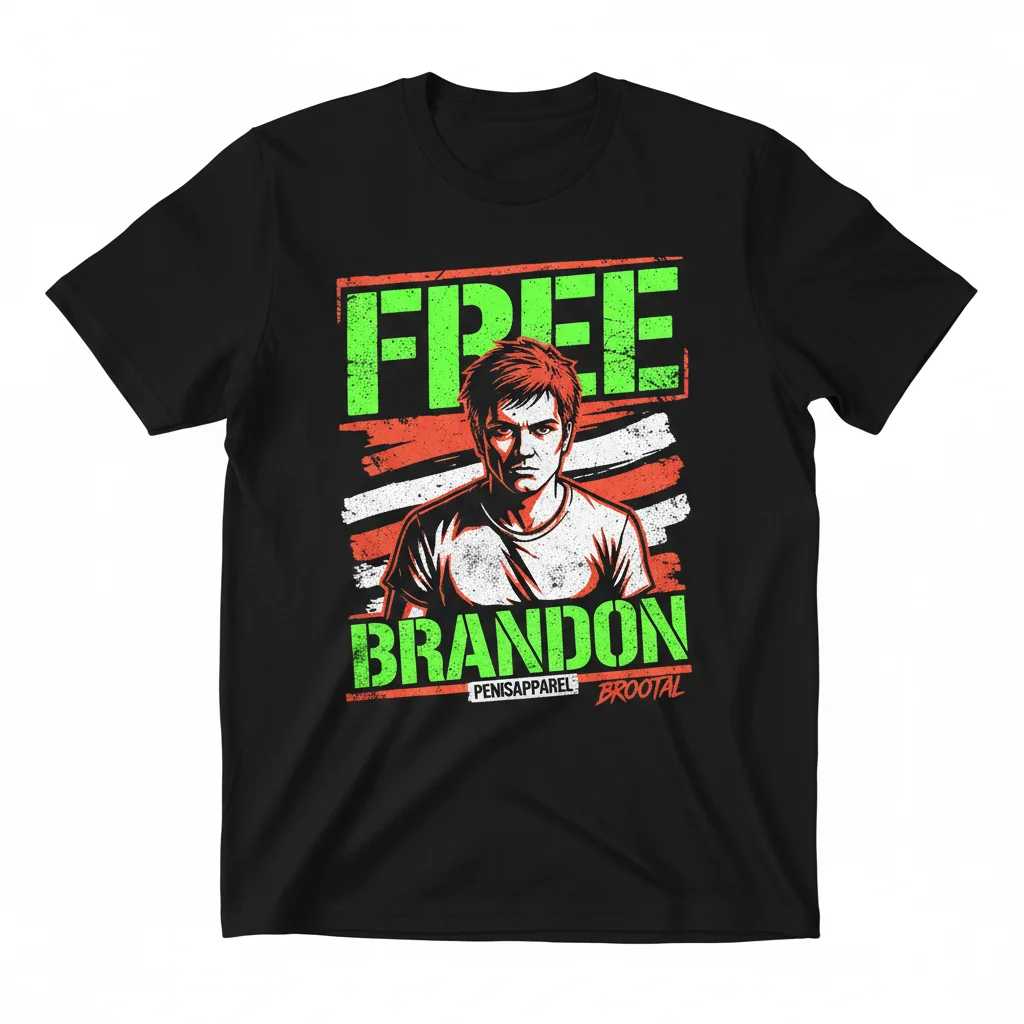 The 'Free Brandon Brootal' Essential Tee: A Statement of Expression