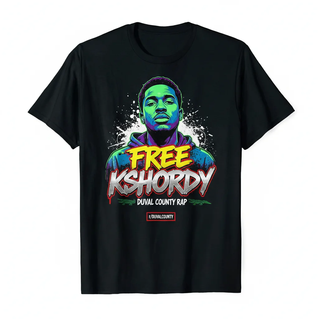 Free Kshordy Jacksonville Florida Rapper Duval County Rap r/DuvalCounty Essential T-Shirt
