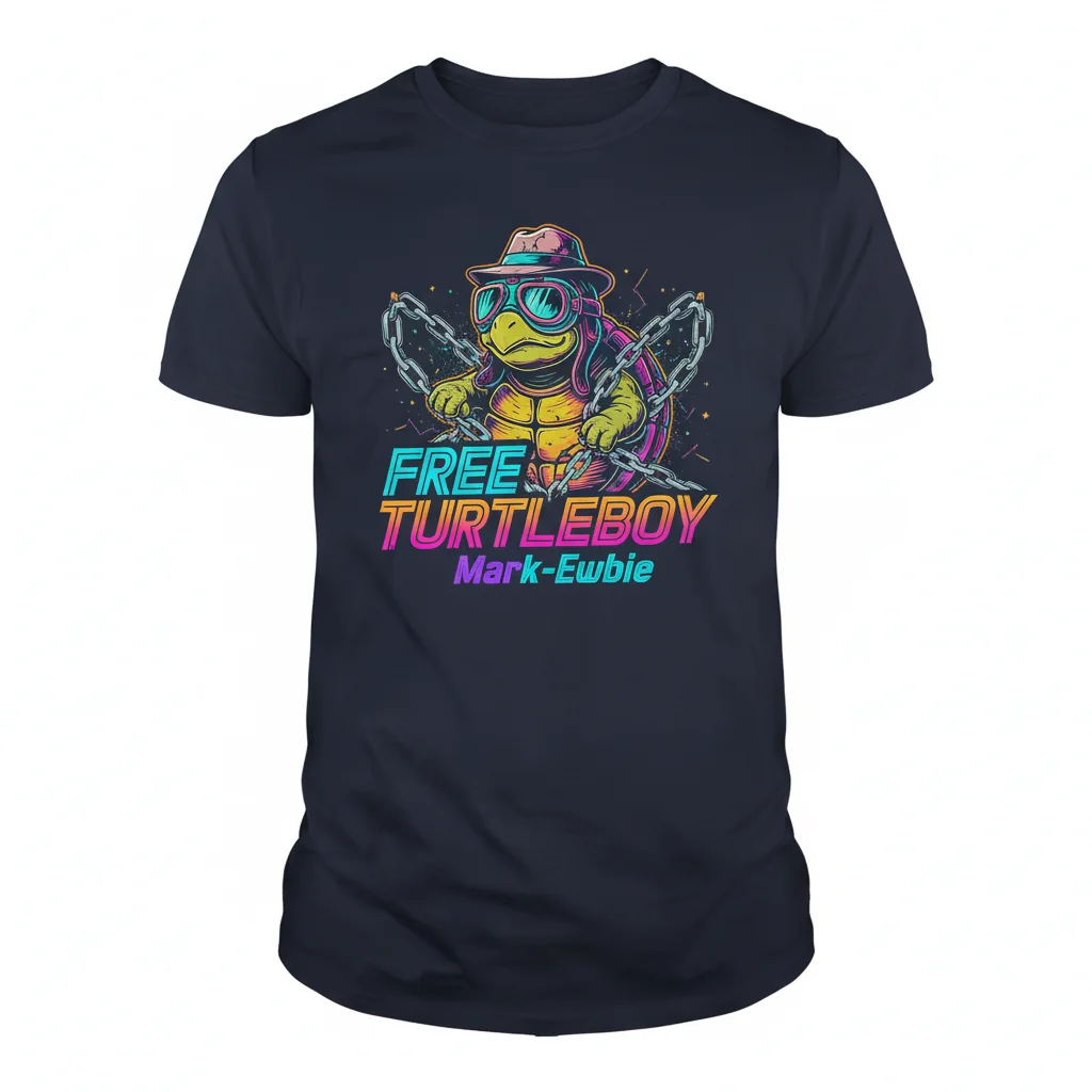 Camiseta Esencial Free Turtleboy: Estilo Duradero y Comodidad Inigualable