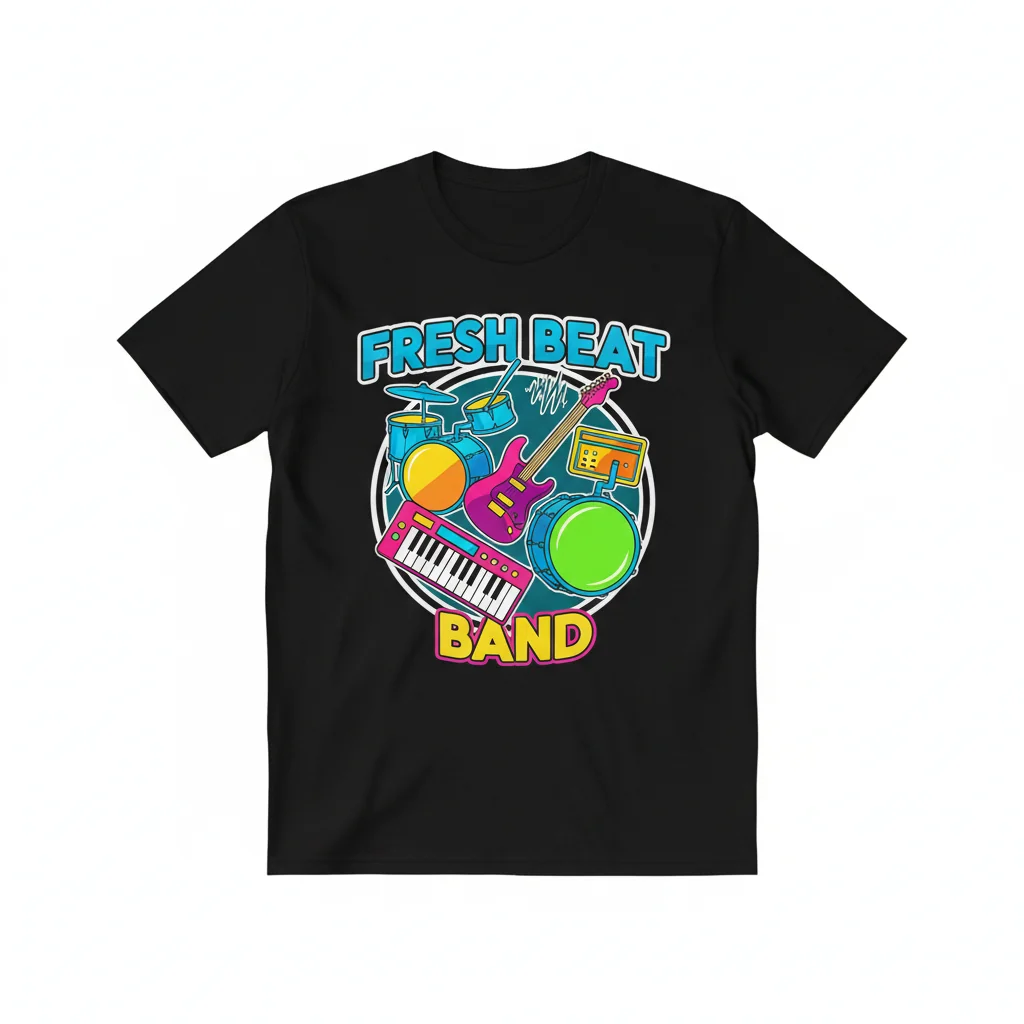 The Fresh Beat Band: Feel-Good Melodies, Iconic Style T-Shirt