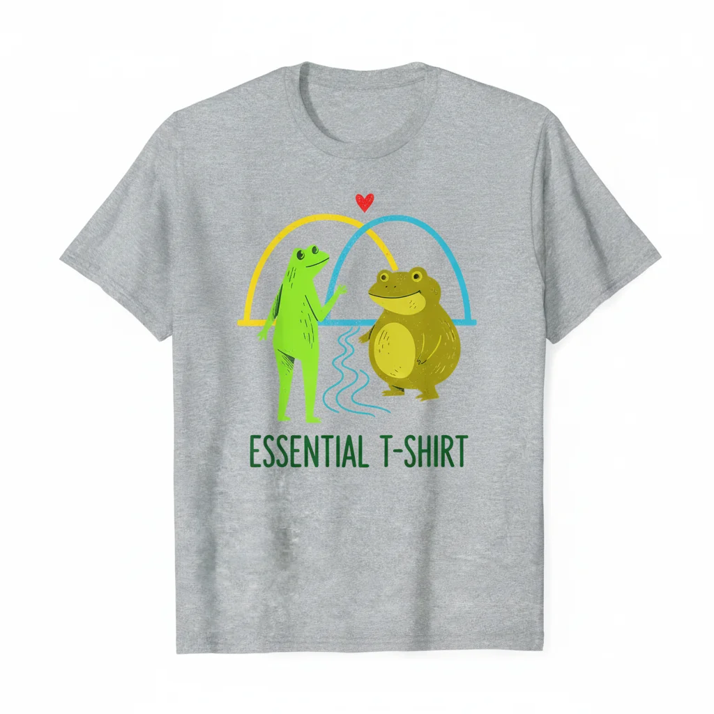 Amistad Eterna: La Camiseta Esencial de Frog y Toad