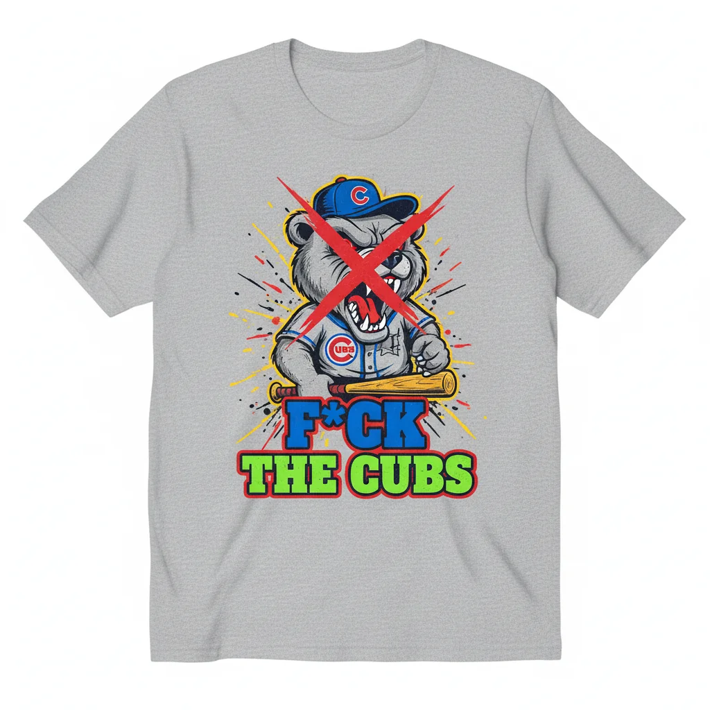 Premium 'Fuck the Cubs' Tee: Unrivaled Comfort & Lasting Fandom